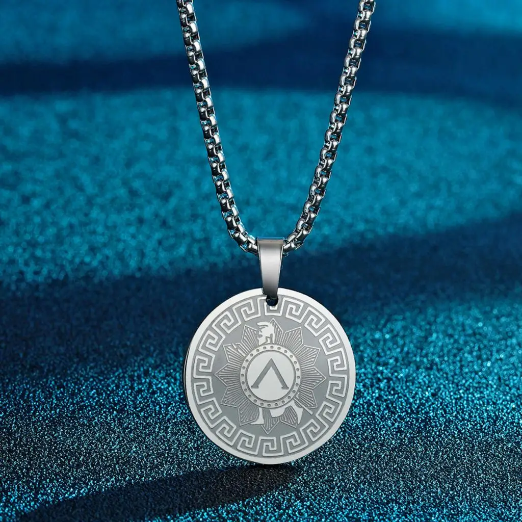 Collier Achille au méandre grec — vue 6