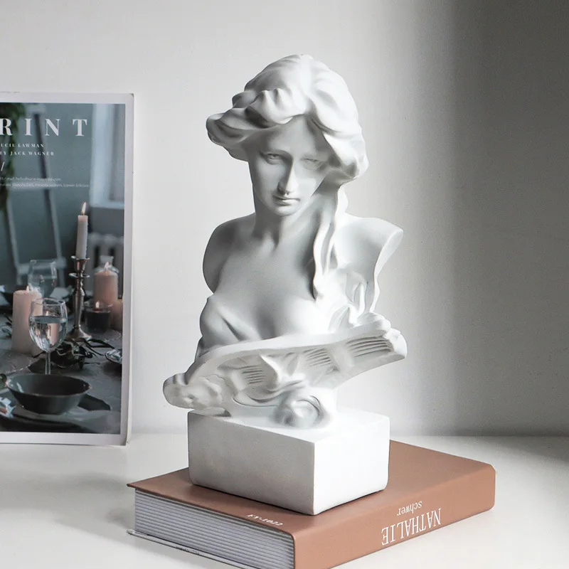 Bustes décoratifs classiques — David et figures féminines — vue 5