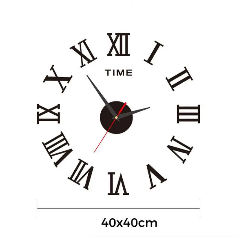 Horloge chiffres romains à poser au mur — 40 cm — vue 6