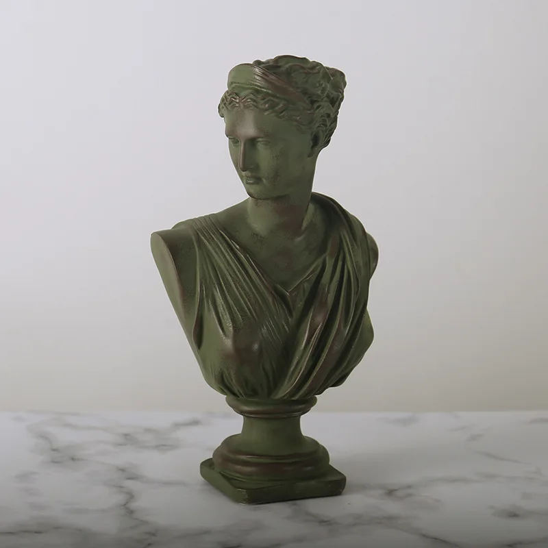 Bustes décoratifs classiques — David et figures féminines — vue 4