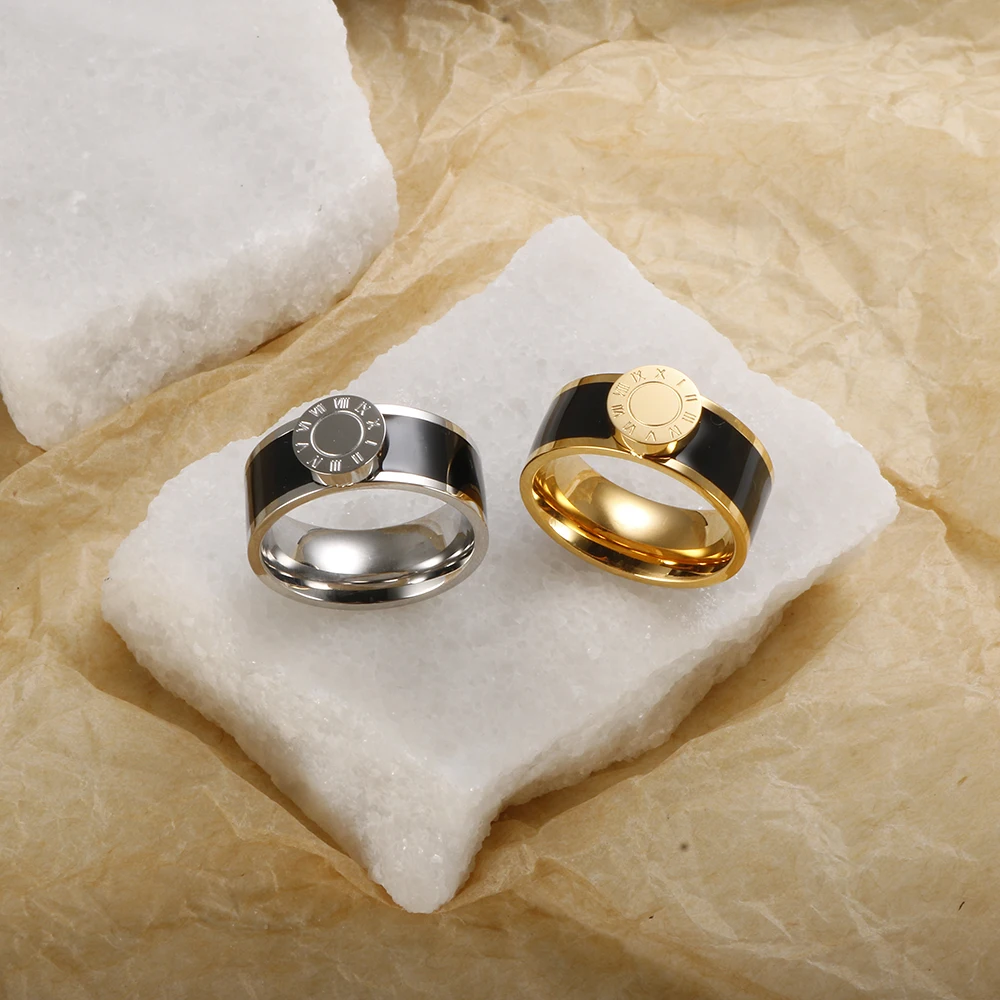 Bague médaillon romain — couleurs émaillées — vue 2