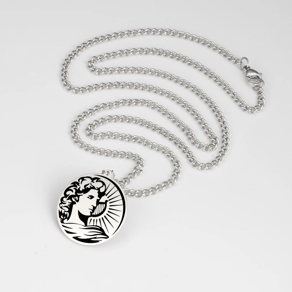 Collier dieux grecs — médaillon de 25 mm — vue 2