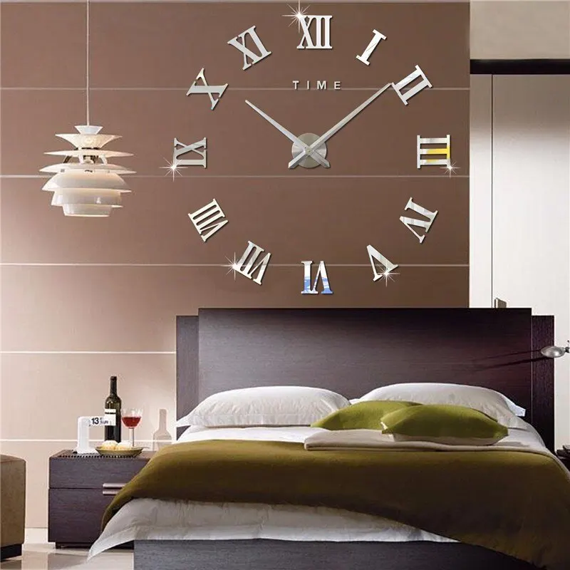 Horloge chiffres romains à poser au mur — 40 cm — vue 2